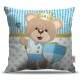 Almofada Infantil Urso Pr�ncipe Azul Claro