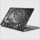 Adesivo para Notebook Coruja Preto e Branco