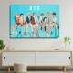Quadro Decorativo Gigante BTS