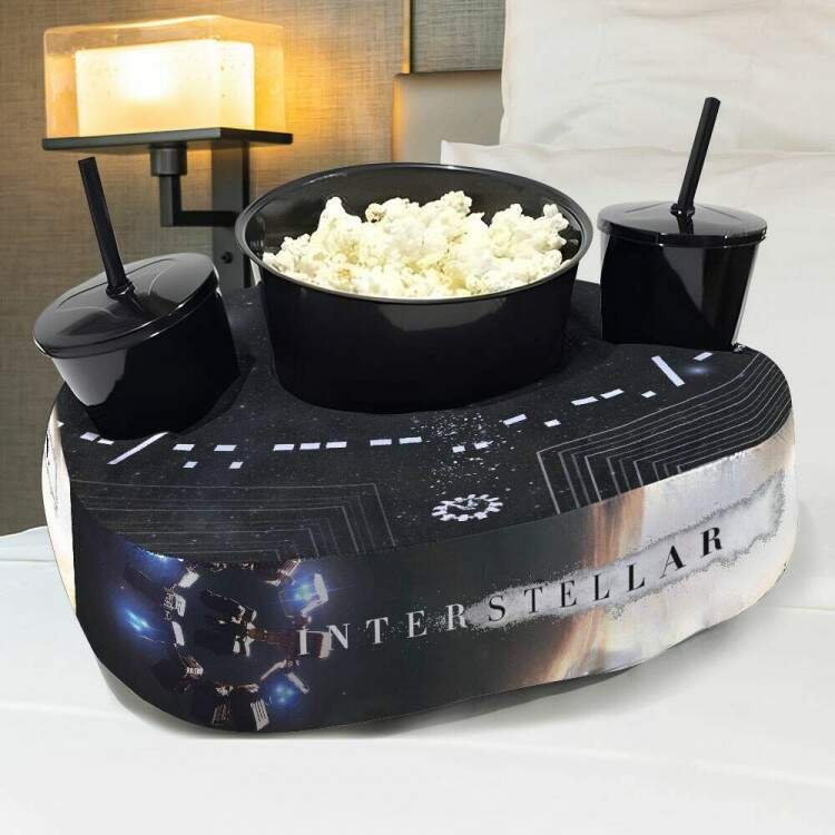 Kit Almofada Porta Pipoca Interestelar