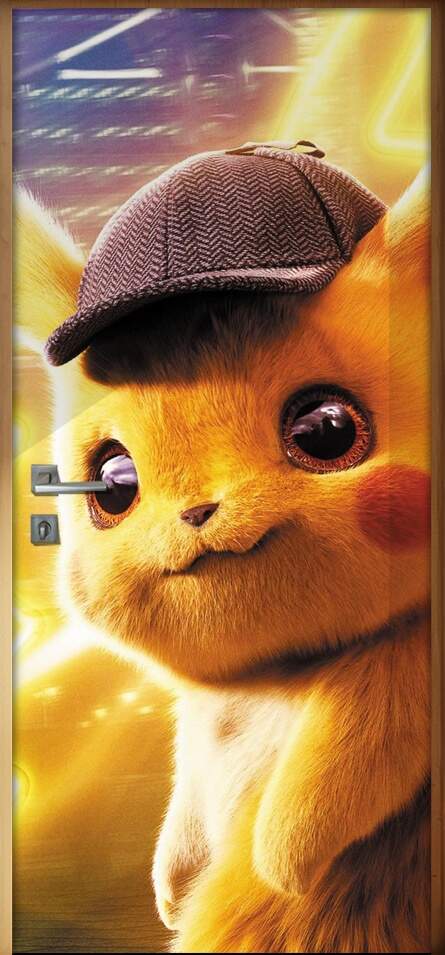 Adesivo para Porta Pikachu