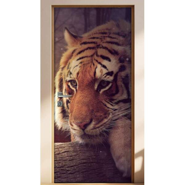 Adesivo Tigre Deitado
