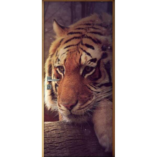 Adesivo Tigre Deitado