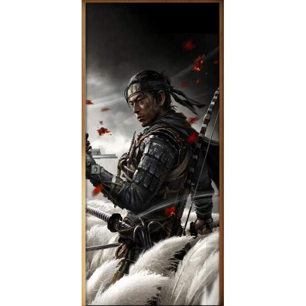 Adesivo para Porta Ghost of Tsushima