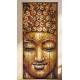 Adesivo para Porta Face Buda
