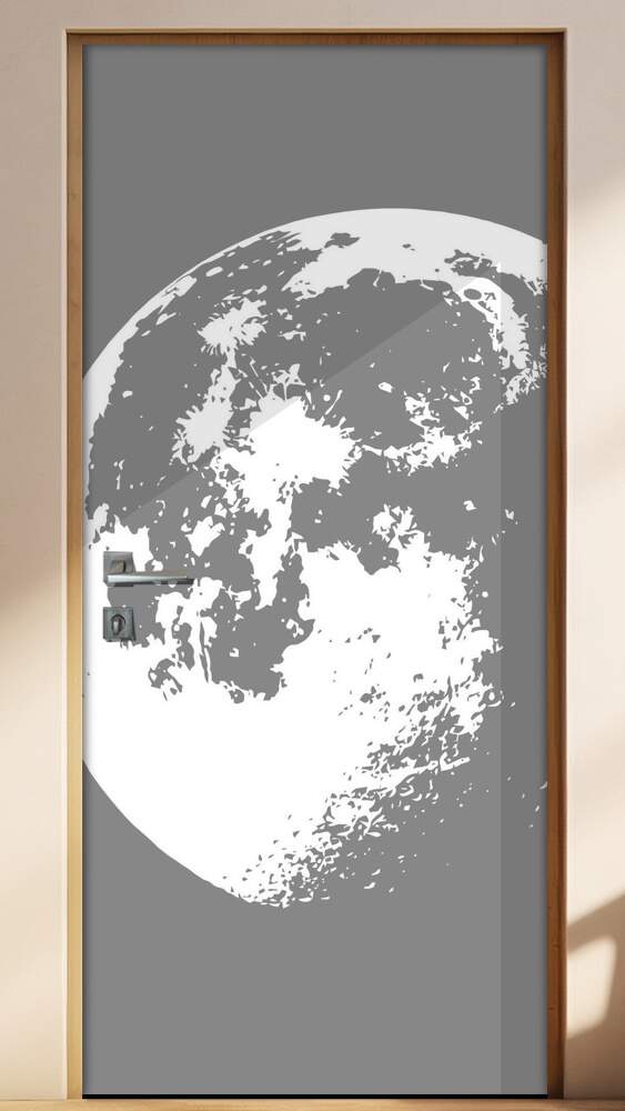 Adesivo para Porta Lua Cheia