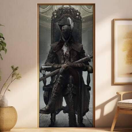 Adesivo para Porta Bloodborne