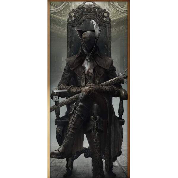 Adesivo para Porta Bloodborne