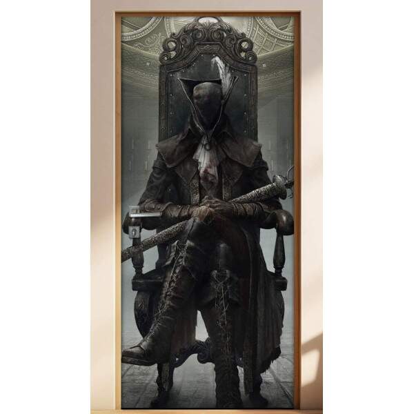 Adesivo para Porta Bloodborne