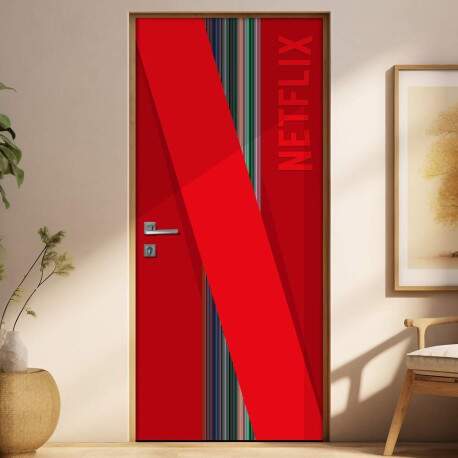 Adesivo para Porta Netflix