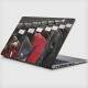 Adesivo Para Notebook Roupas dos Her�is da Marvel