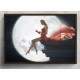 Quadro Decorativo Gigante Lua e Mulher