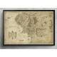Quadro Decorativo Terra Mapa