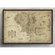 Quadro Decorativo Terra Mapa