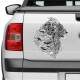 Adesivo para Carro Le�o Maori