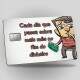 Adesivo Para Cart�o Sobra M�s No Fim do Dinheiro