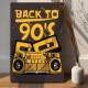 Placa Decorativa Back To 90's