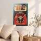 Placa Decorativa Sylvester Stallone Cobra