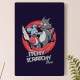 Placa Decorativa Itchy & Scratchy