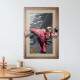 Placa Decorativa Street Fighter Ken 3D