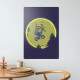 Placa Decorativa Homer e Bart Simpson