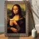 Placa Decorativa Mona Lisa Bebendo Cerveja