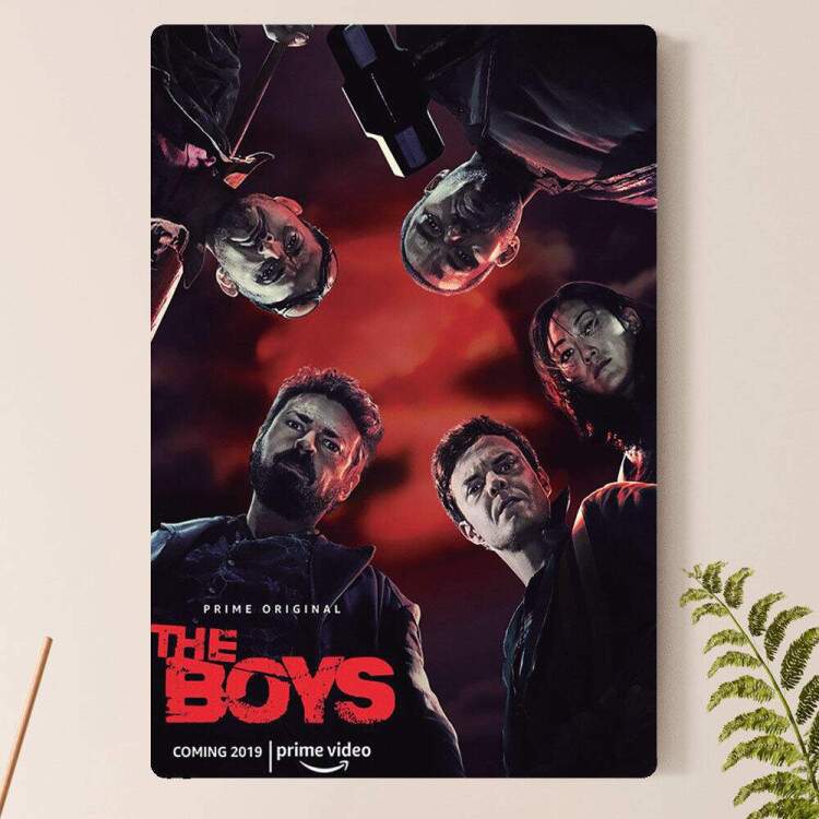Placa Decorativa The Boys