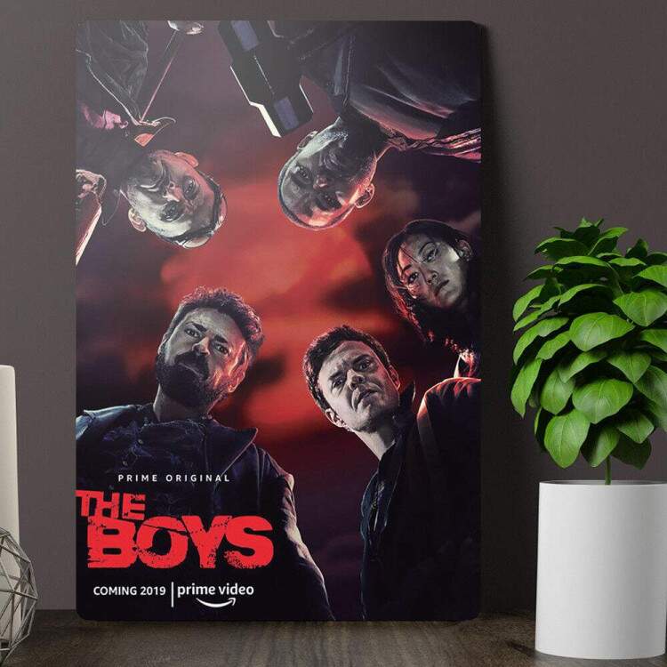 Placa Decorativa The Boys