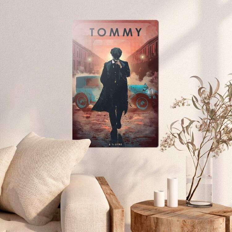 Placa Decorativa Peaky Blinders Tommy