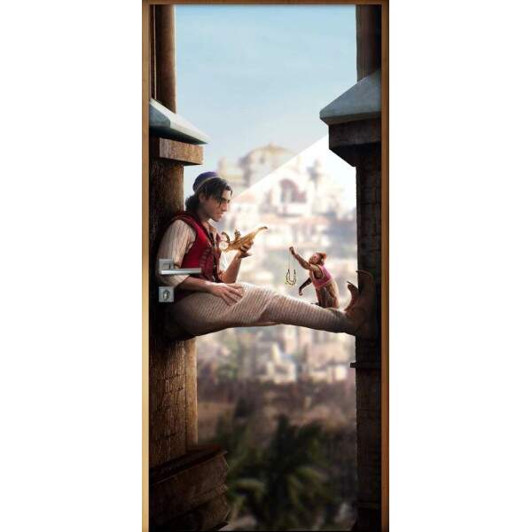 Adesivo para Porta Aladdin
