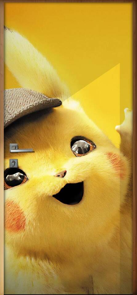 Adesivo para Porta Pikachu