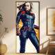 Adesivo para Porta Capit� Marvel