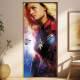 Adesivo para Porta Capit� Marvel