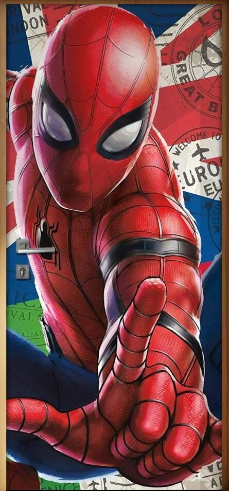 Adesivo Spider Man para Porta