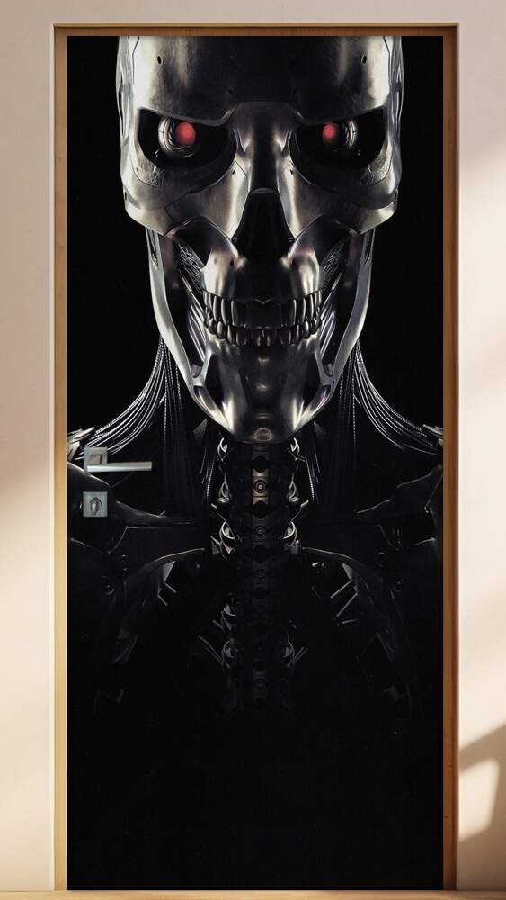 Adesivo para Porta O Exterminador do Futuro