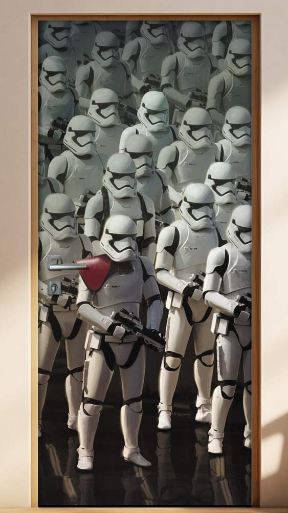 Adesivo para Porta Star Wars Stormtroopers