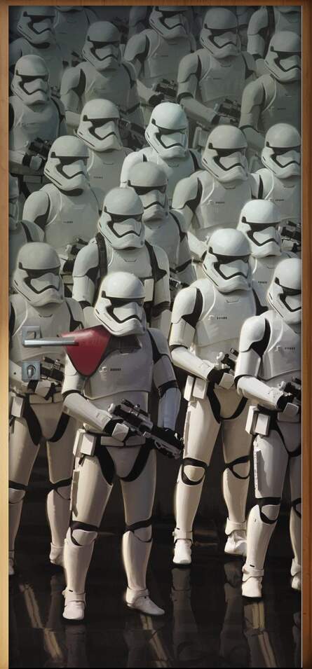 Adesivo para Porta Star Wars Stormtroopers
