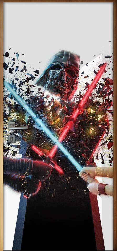 Adesivo para Porta Star Wars Darth Vader