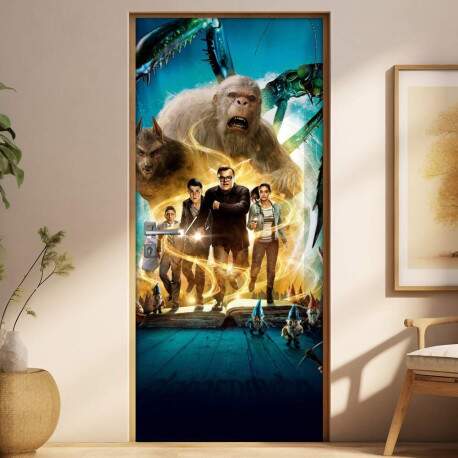 Adesivo para Porta Goosebumps Monstros e Arrepios