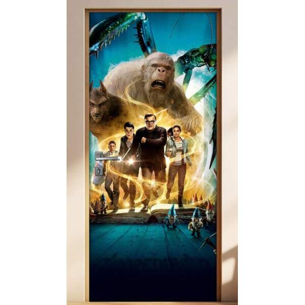 Adesivo para Porta Goosebumps Monstros e Arrepios