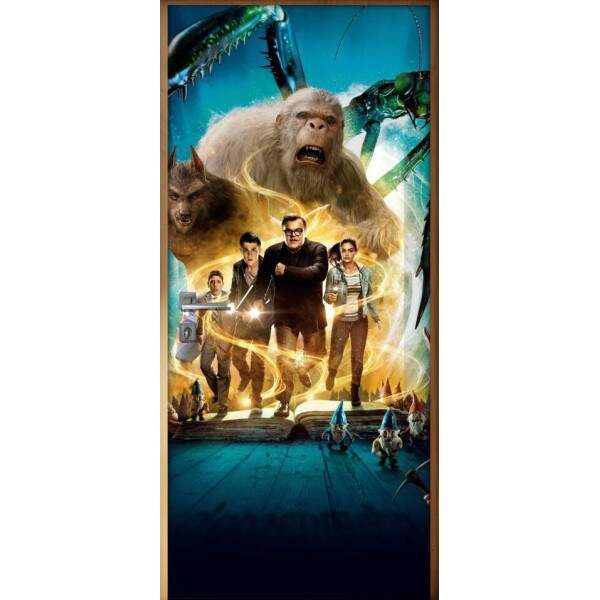 Adesivo para Porta Goosebumps Monstros e Arrepios