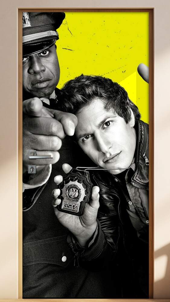 Adesivo para Porta Brooklyn Nine Nine