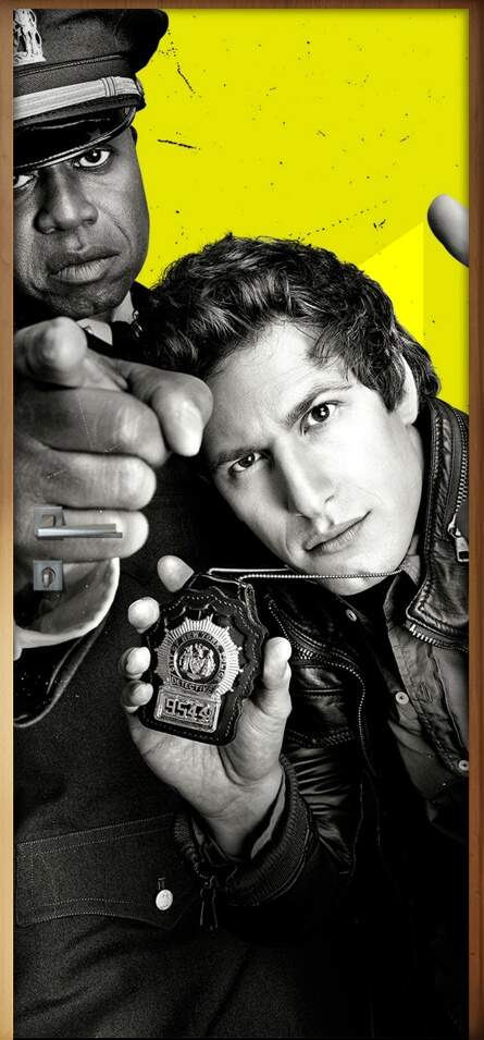 Adesivo para Porta Brooklyn Nine Nine