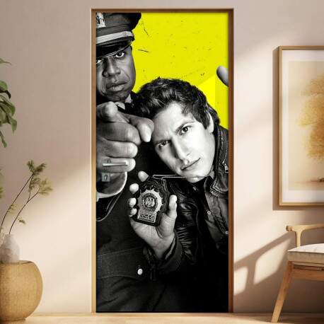Adesivo para Porta Brooklyn Nine Nine
