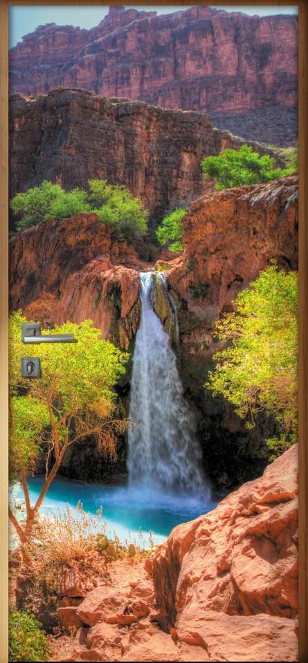 Adesivo para Porta Cachoeira