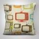 Almofada Decorativa Televis�es Antigas Retr�