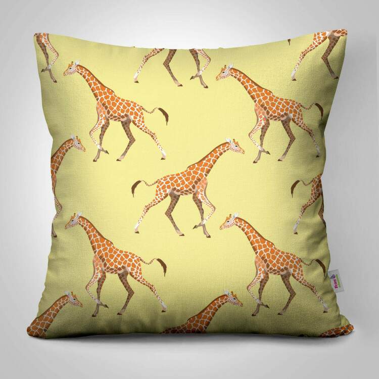 Almofada Decorativa Girafas Pattern