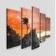 Kit Quadros Mosaico �rvore na Montanha