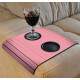 Porta Copos Sof� Rosa Claro