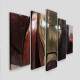 Kit Quadros Decorativos Mosaico Pintura Homem de Ferro